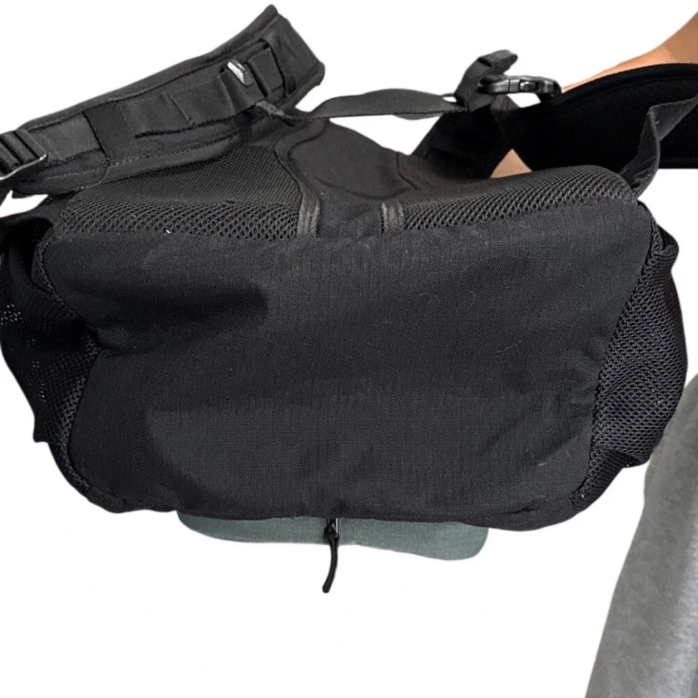 Oakley Cordura Fabric Backpack Black Charcoal Grey Tactical Outdoor Bag